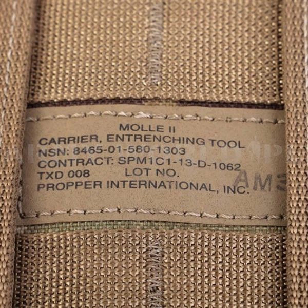 Us Army Folding Shovel Case E-Tool Carrier Pouch Molle Multicam Genuine Military Surplus Used