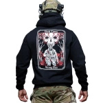 Bluza Hard Times Hoodie Brothers In Arms Czarna