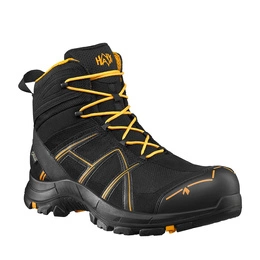 Workwear Boots Haix BLACK EAGLE Safety 40 Mid Gore-Tex Black / Orange (610017) New II Quality