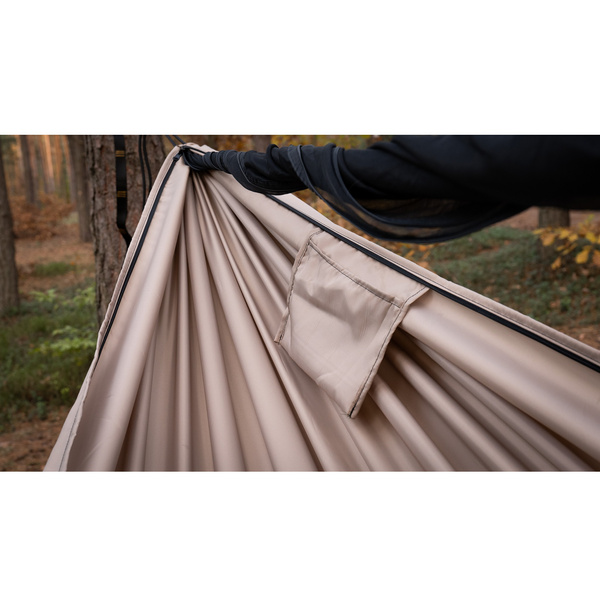 Hamak Lekki Turystyczny Ważka V1 Long + Moskitiera Double Zip TigerWood Khaki