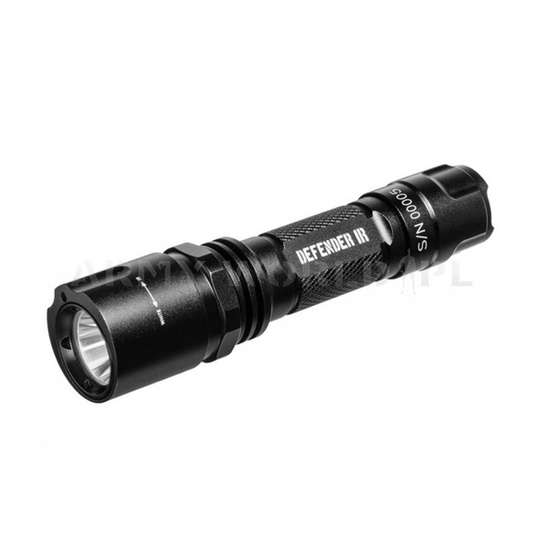 Hand rechargeable LED + IR torch, DEFENDER Mactronic 400 lm (THH0126)