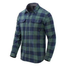 Shirt GreyMan Helikon-Tex Moss Green Checkered (KO-GMN-NS-PG)