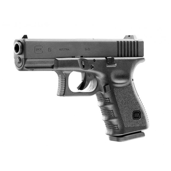 Pistolet Wiatrówka Glock 19 4,5 mm BB CO2 (5.8358)