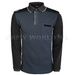 Koszulka Polo Długi Rękaw Sport Wool Szaro / Niebieska Oryginał Demobil DB