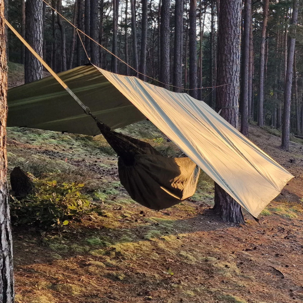 Tarp Easy 3 x 3 m Bushmen Olive (BU EATARP3x3)