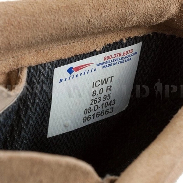 Buty Wojskowe Pustynne ICWT Intermediate Cold/Wet Boot US Army Z Ocieplaczem Oryginał Nowe 