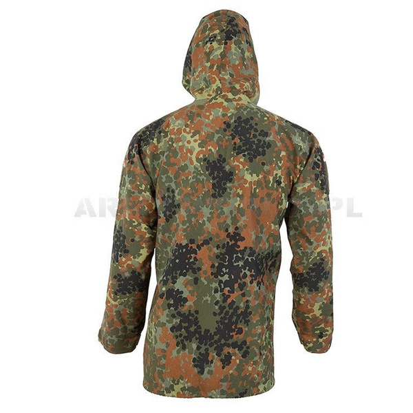 Military Rainproof Jacket Gore-Tex Flecktarn Used II Quality