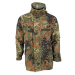 Military Rainproof Jacket Gore-Tex Flecktarn Used II Quality