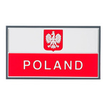 Emblem Poland Flag With Emblem PVC Helikon-Tex White / Red (OD-P29-RB-20)