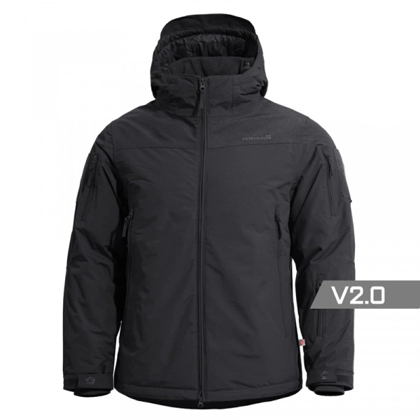 Kurtka LCP V2.0 Primaloft® Parka Pentagon Czarna (K01007-2.0)