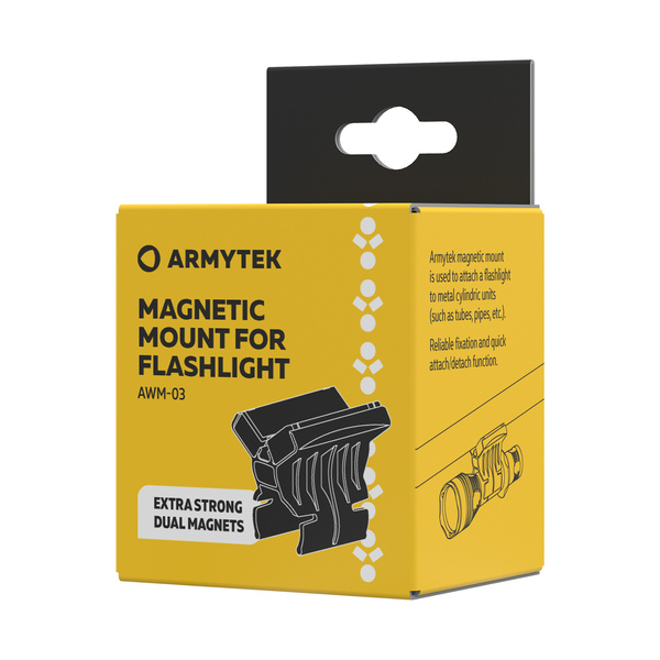 Mocowanie Magnetyczne AWM-03 Do Latarki Armytek Czarny (A01301)