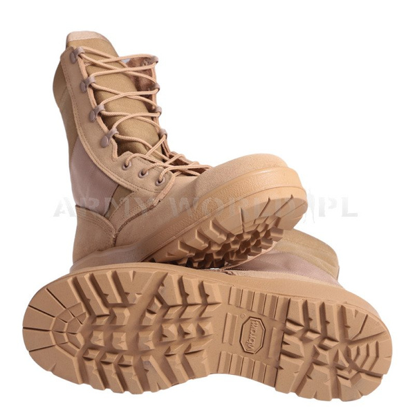 Buty Wojskowe US Army Hot Weather Steel Toe Boot UPCW Thorogood Desert Oryginał Nowe 