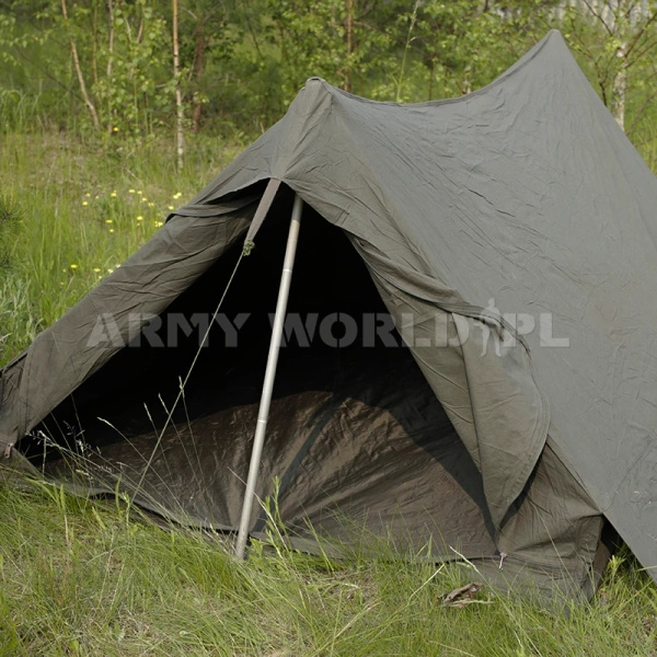 Namiot Wojskowy Brezentowy Francuski Oryginał Demobil DB