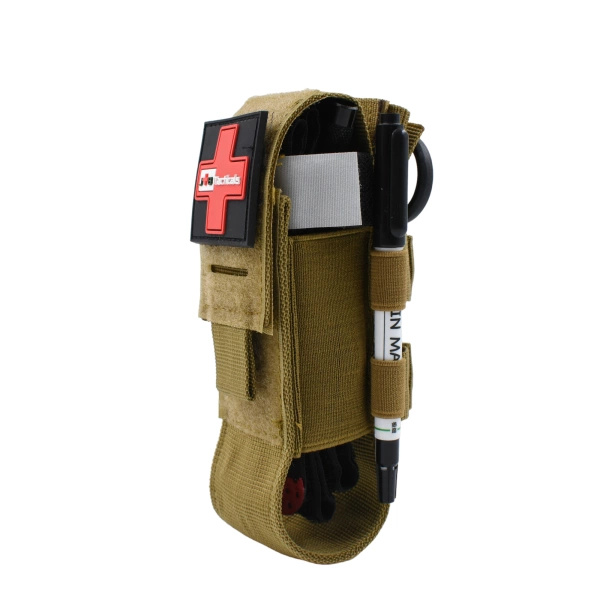 Ładownica Na Stazę Taktyczną Molle Tournniquet Pouch JB Tacticals Brązowa