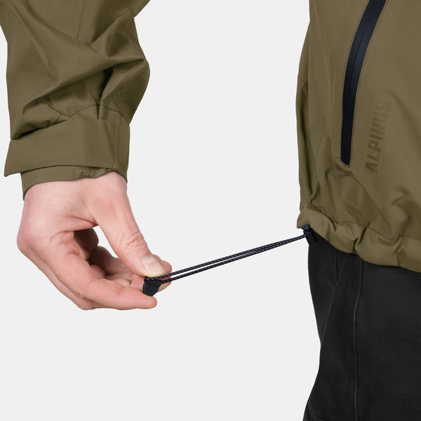 Kurtka 2,5-warstwowa Alpinus Girdiman Zielona (NQ35012)