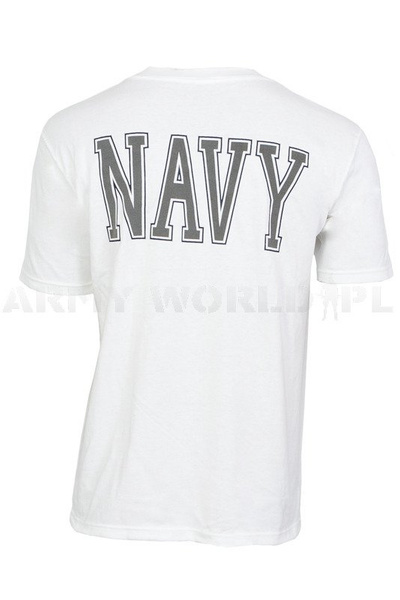 T-shirt United States Navy White Original New