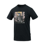 T-shirt SKELETON Direct Action Czarny (TS-SKTN-CTN-BLK)