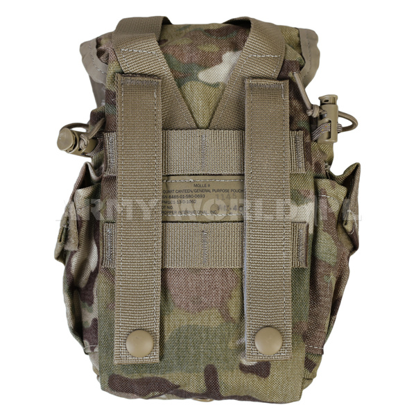 Manierka US Army 1L + Pokrowiec Molle Multicam Oryginał Demobil BDB