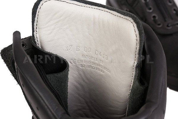 Boots Model 12 S2 With Metal Toe Cap Haix Genuine Military Surplus Used