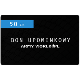 Bon Upominkowy Armyworld Wartość 50 zł 