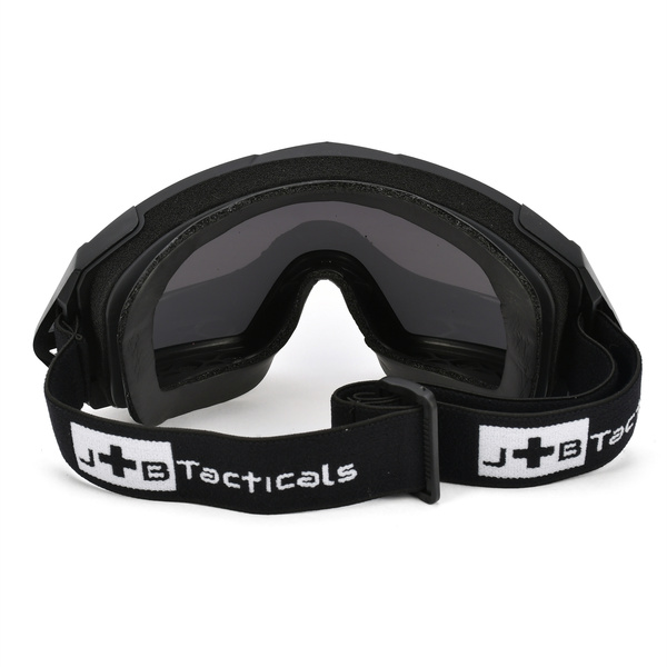 Gogle Taktyczne ANTIFOG UV + 3 Szybki JB Tacticals Czarne (JB-GLS-0002)