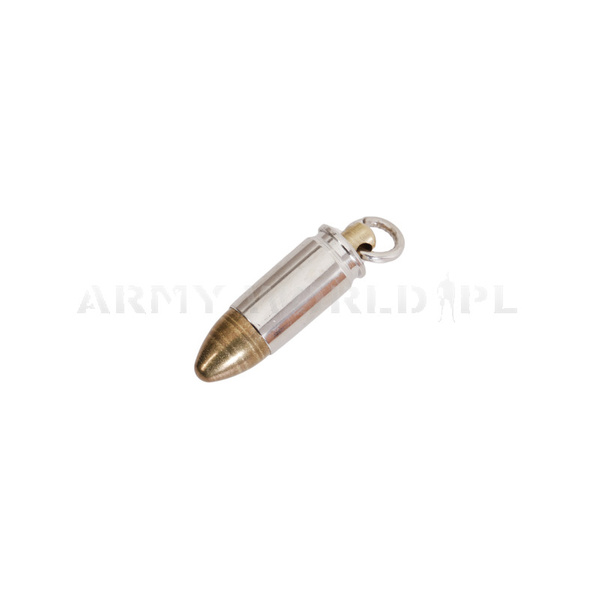 Military Bullet Pendant  .38 Special 9 x 29 R Nickel Original