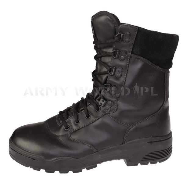 Military Boots Magnum Stealth Leather Black Military Surplus New