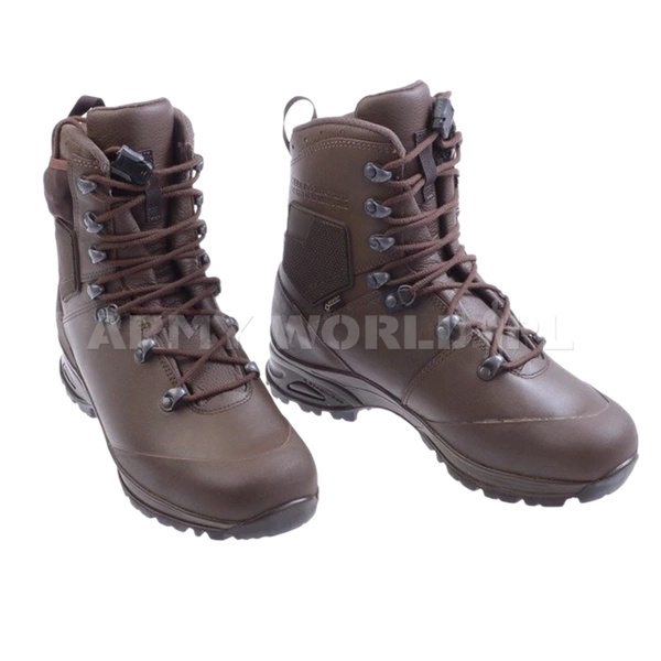 Dutch Army Military Shoes Haix Laars Gevecht Natweer Gore-Tex (203319) Brown Original New II Quality