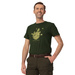 T-shirt Bawełniany FNT Wood Tagart Dark Green