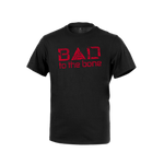 T-shirt Direct Action® "Bad to the Bone" Czarny (TS-BTTB-CTN-BLK)