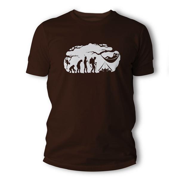 T-Shirt Bushcraft Evolution TigerWood Brązowy