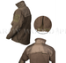 Fleece Shirt Hextac® Mil-tec Coyote New