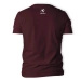 T-Shirt Bushcraft Evolution TigerWood Bordowa