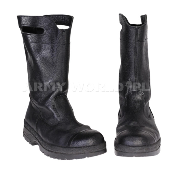 Buty Oficerki Holenderskie Czarne Oryginał Demobil BDB