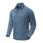 Tactical Shirt Defender Mk2 Gentleman Long Sleeve Helikon-Tex Melange Blue (KO-DGM-PO-6520Y)