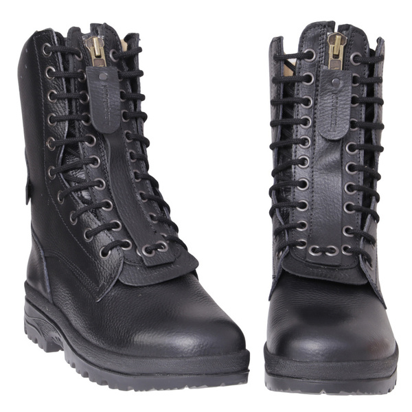 Buty Ochronne Pilota BERGMANN Bundeswehr Czarne Oryginał Demobil DB
