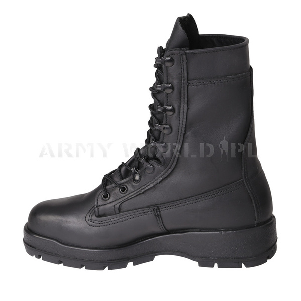 Military Boots US Army Belleville 360ST Safety Leather Black Original New