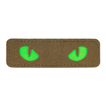 Cat Eyes M-Tac GID Patch Coyote /Green (51507005)