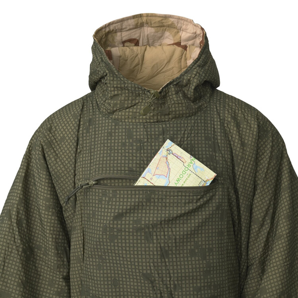 Poncho SWAGMAN ROLL Reversible Helikon-Tex Mitchell Camo Leaf / Mitchell Camo Clouds (PO-RSR-NL-1C1DA)