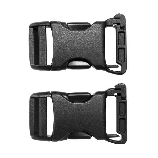 Buckle 25 mm Safety QA Female Tasmanian Tiger Black (7800.040)