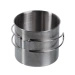 Kubek Ze Skladanym Uchwytem 600 ml Mil-tec Stalowy (14602600)
