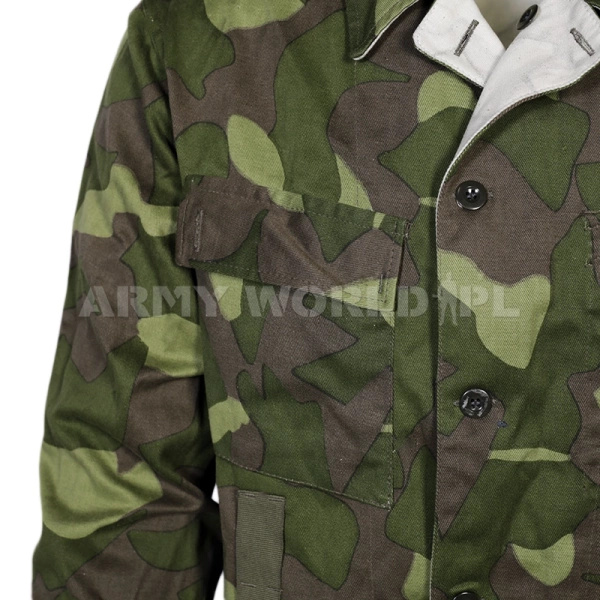 Bluza Wojskowa Dwustronna Fińska M62 Oryginał Demobil BDB