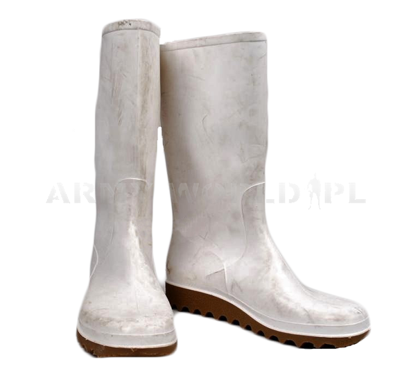 Gumaki Wojskowe Bundeswehr Białe Oryginał Demobil DB