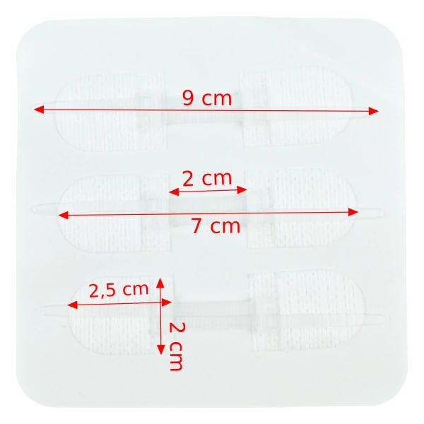Zestaw Plastrów Do Zamykania Ran 9 x 2 cm JB Tacticals (JB-BDG- 0013)
