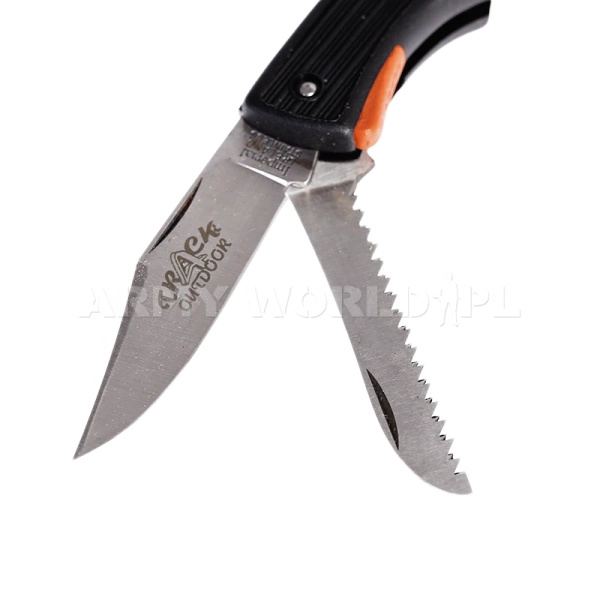 Nóż Składany Blade Saw Knife AP6 Schrade Oryginał Powystawowy 