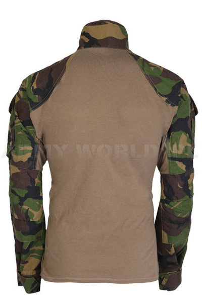 Tactical Shirt Under Vest Dutch DPM Woodland KPU Insect Repellent Original Used - Set Of 10 Pieces