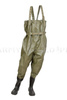 Rubber Waders Rainproof  Hevea / Limex Bundeswehr Original Used