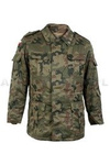 Military Polish Field Jacket Bechatka Polish With Liner 130/MON Original WZ93 Camouflage Used DB