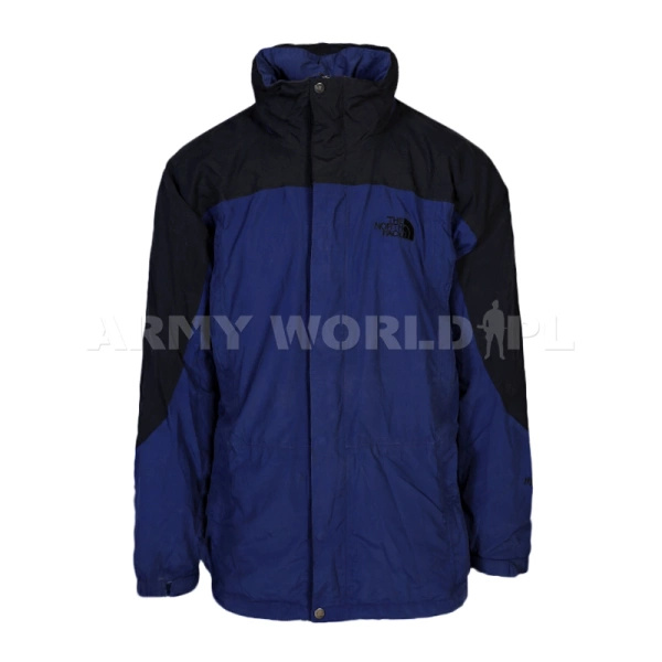 Kurtka Przeciwdeszczowa The North Face Granatowo/Czarna Oryginał Demobil DST