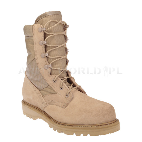 Buty Wojskowe US Army Hot Weather Steel Toe Boot UPCW Thorogood Desert Oryginał Demobil BDB